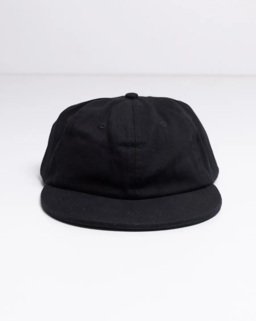 Boné six panel preto Kanhouse